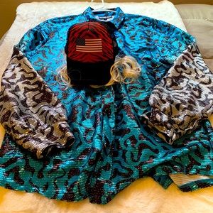 Tiger King Joe Exotic Costume- Mens Large